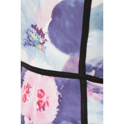 Floral 'Akina' print combishort